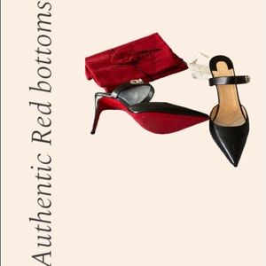 Red bottoms! Authentic ****